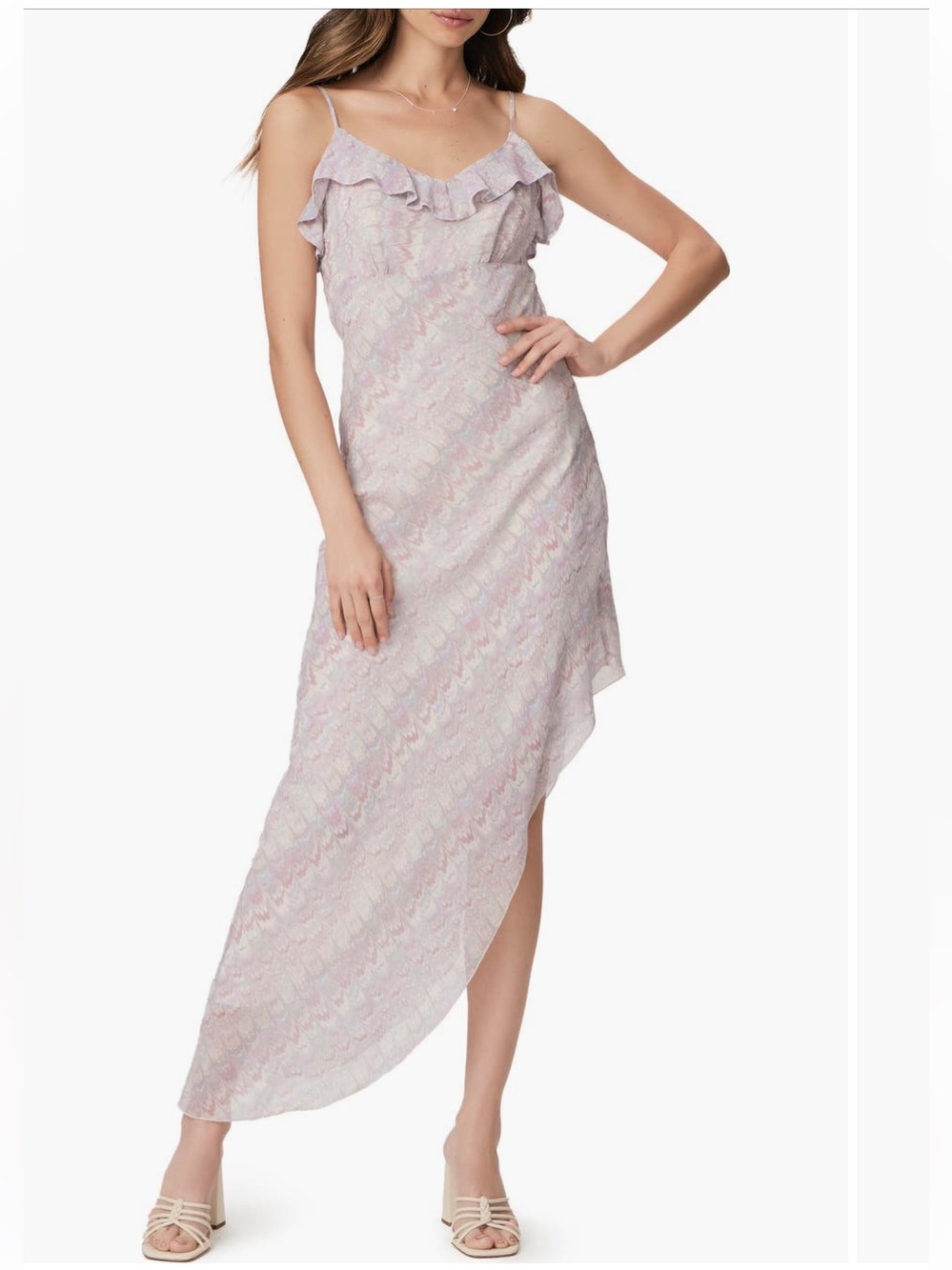 NWT Paige 100% Silk Lilian Sleeveless Maxi Dress size 6